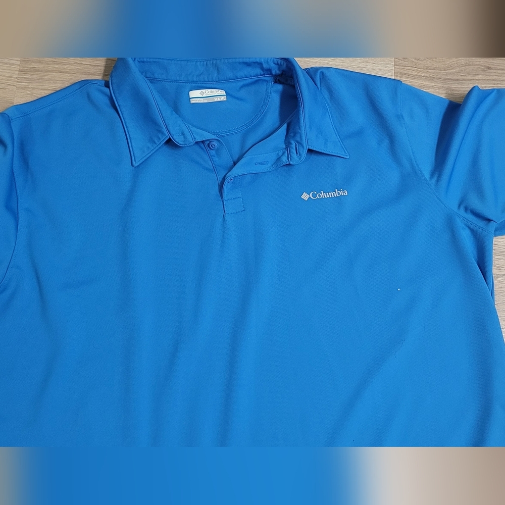 Columbia Blue Short Sleeve Shirt